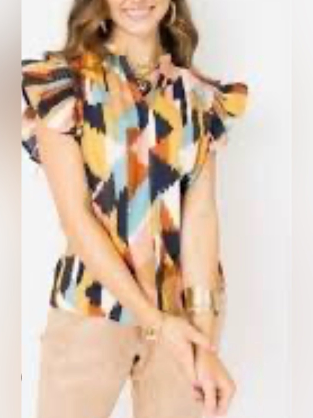 Anthropologie THML Mabli blouse